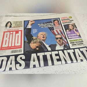 Donald Trump European Newspaper FIGHT